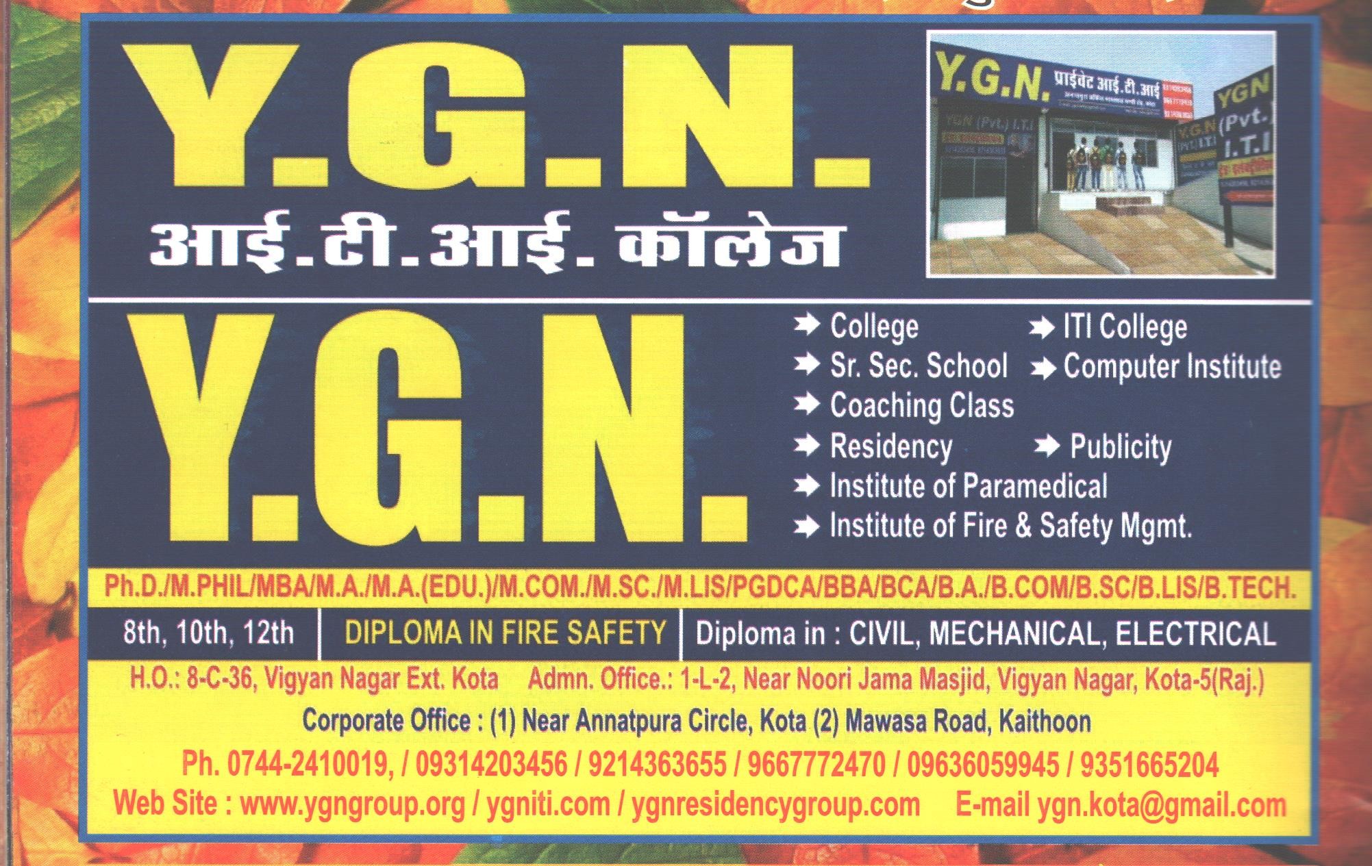 Y.G.N. I.T.I. COLLAGE